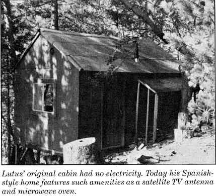 Lutus' original cabin